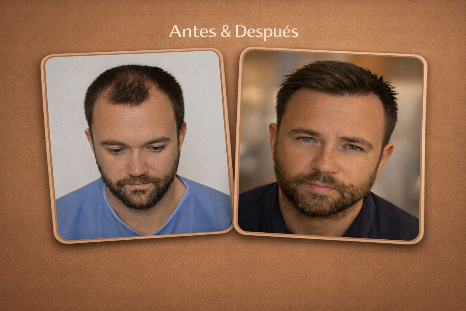 Hair transplant Turkey before and after result 1 - Global Health Hair